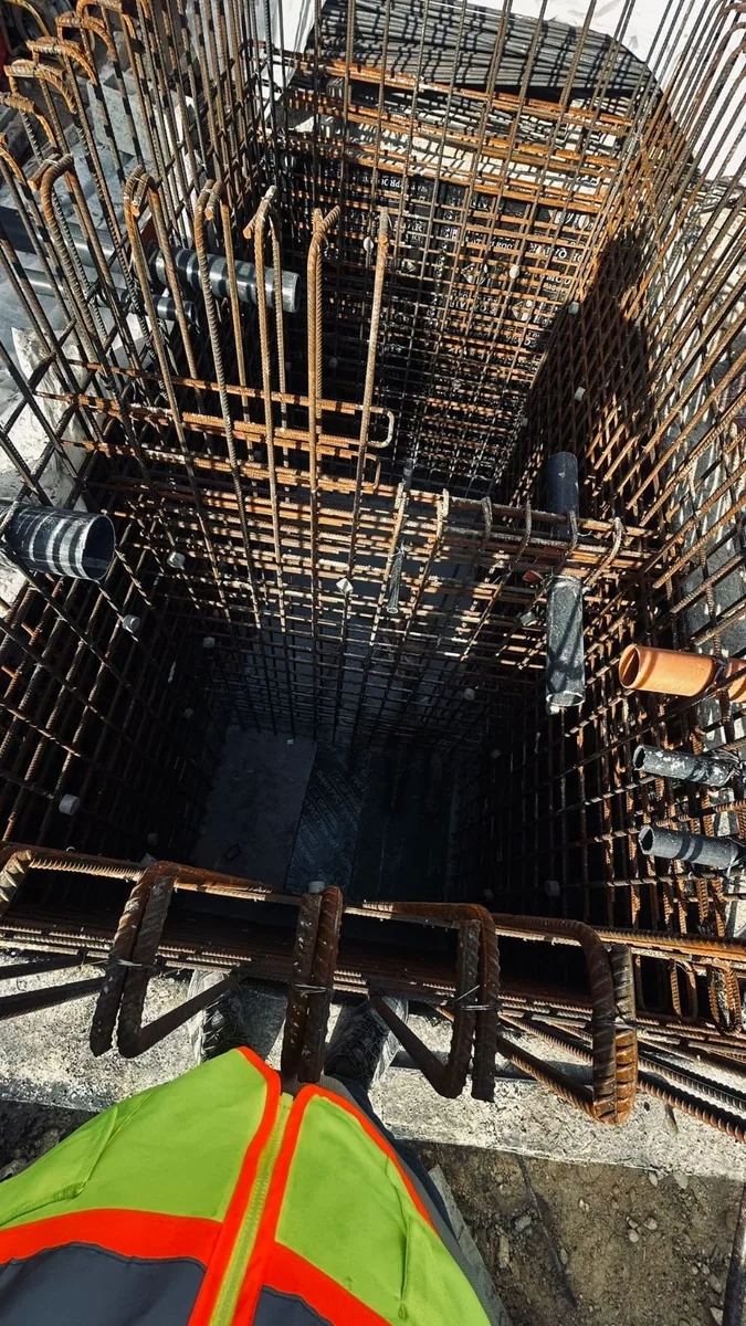 Fabricated reinforcement columns