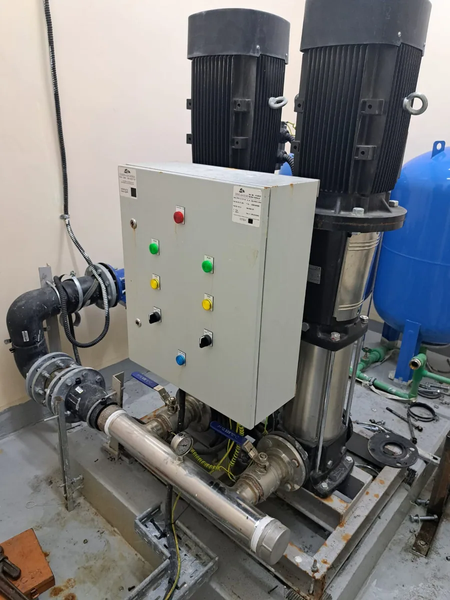 Industrial control panel installation
